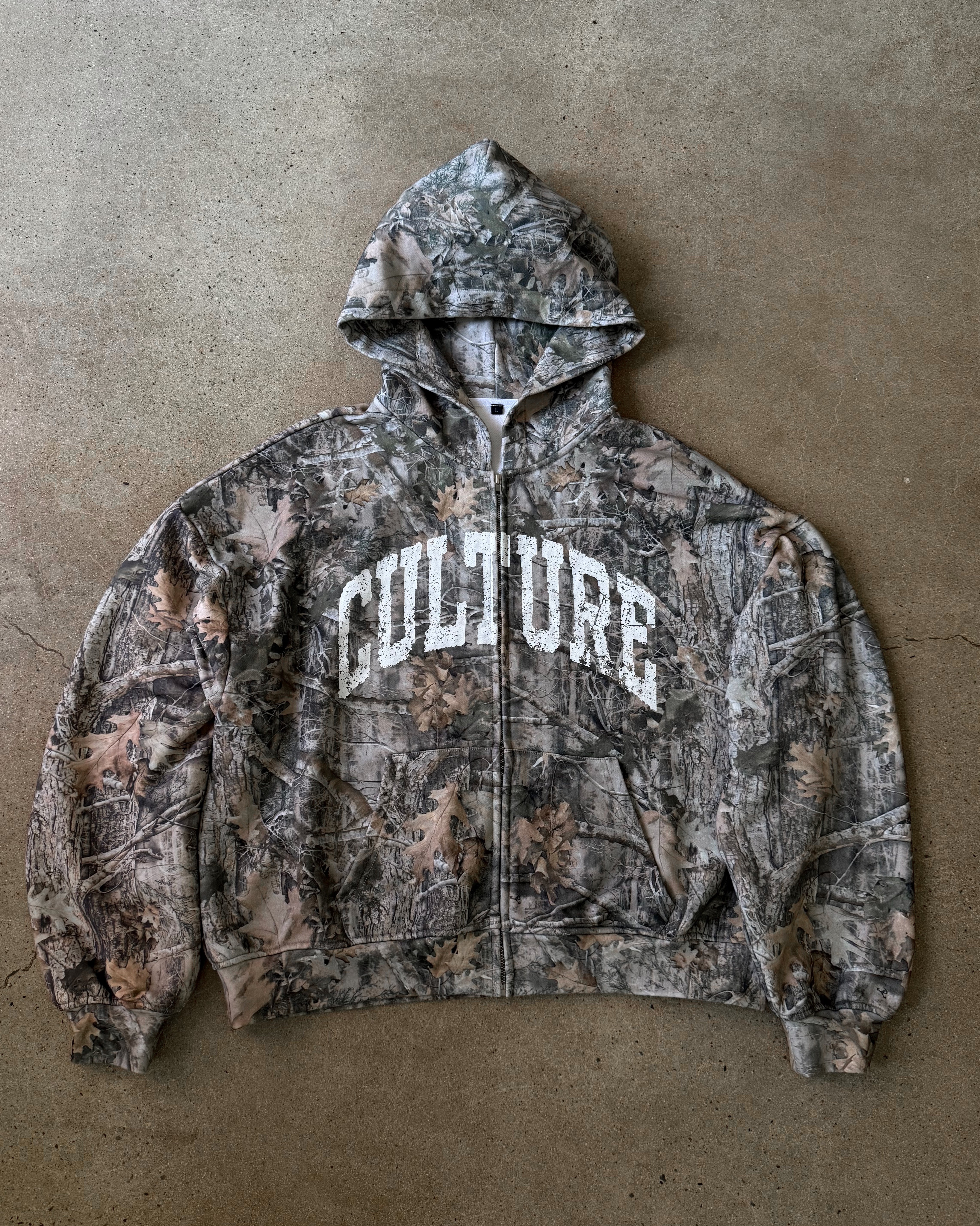 camo zip // drop two